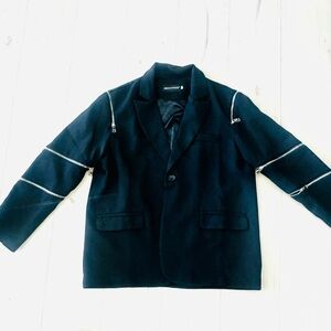 Suit Jacket with zipper